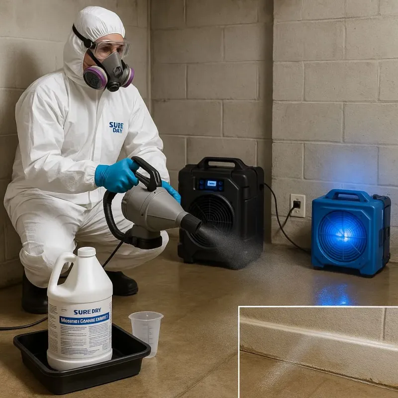 Sanitization and Odor Removal process in Brooks, KY
