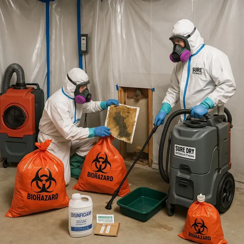 Contaminated Water Handling Protocols process in Brooks, KY